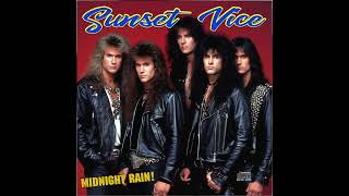 Midnight Rain 1989 Sunset Vice  Hair Metal Rock Song [upl. by Nauwtna640]