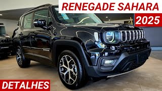 Novo Jeep Renegade Sahara T270 2025 chega por R173990 repleto de itens de conforto e tecnologia [upl. by Mohr]