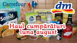 Cumpărături luna AugustAugust Grocery Haul [upl. by Ynnej599]