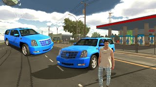 العاب سيارات مع كاديلاك اسكاليد  محاكي السيارات مع لعبة كارباركنق  car parking multiplayer game [upl. by Kunin]