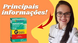 MELOXICAM para que serve Tire suas dúvidas [upl. by Barrington]