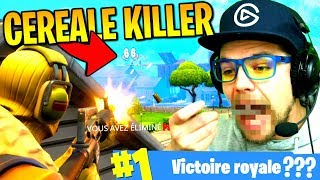 Le CÉRÉALE KILLER sur Fortnite Battle Royale [upl. by Akirret917]