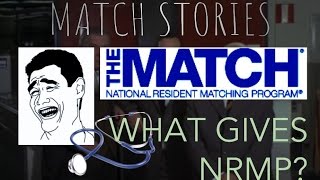 WHAT GIVES NRMP  WHY THE NRMP MATCH RESULTS TAKE SO LONG FINALLY DISCOVERED [upl. by Hodosh]