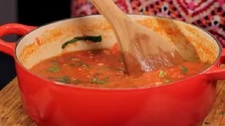 How to Make Tomato Sauce From Fresh Tomatoes  Italian Cuisine [upl. by Nagy]