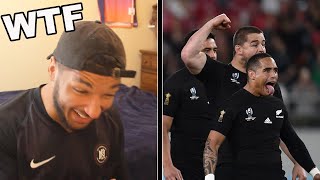 Best All Blacks HAKA  NFL Fan Reacts to NEW ZEALAND RUGBY [upl. by Norma]