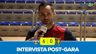 TarantoTernana 60  Interviste  Serie A2 Élite 202425 [upl. by Irual]