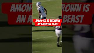 AmonRa St brown is an absolute beast [upl. by Nayra]