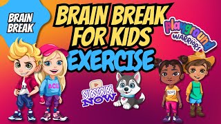 Brain Break for Kids  Exercise Edition  The Playground Warriors [upl. by Ytineres]