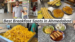 Best Breakfast Spots in Ahmedabad  Jalebi Fafda Khaman Sev khamni and more [upl. by Fredia]