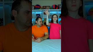 WOWDaughter and dad funny singing song 😳💥💯😀shorts [upl. by Neslund2]