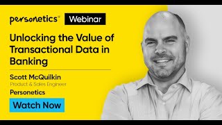 Personetics Webinar Unlocking the Value of Transactional Data in Banking [upl. by Agnella]