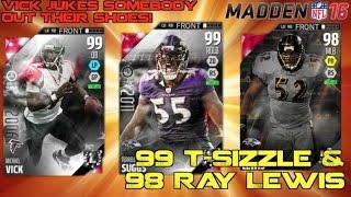 99 OVR Terrell Suggs Michael Vick TURNS UP Madden Ultimate Team 16 [upl. by Airad]