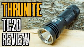 Thrunite TC20 3800 Lumen Flashlight Review [upl. by Falk796]