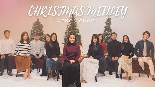 Christmas Medley  Aenon Choir Joy to the World Silent Night We Wish You a Merry Christmas etc [upl. by Mikahs]