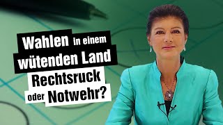 Wahlen in einem wütenden Land  Rechtsruck oder Notwehr [upl. by Netti]