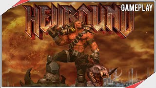 HELLBOUND  Un Doom Like réussi à petit prix  Découverte gameplay FR [upl. by Ash195]