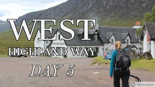 West Highland Way  July 22 2011  Day 5  Tyndrum to Kingshouse [upl. by Dom]