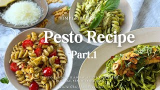 ✨🌱 인생 바질페스토 파스타  Tree Pesto Pasta Recipe pestopasta simplerecipe 쉬운레시피 바질페스토 바질페스토파스타 [upl. by Standing]