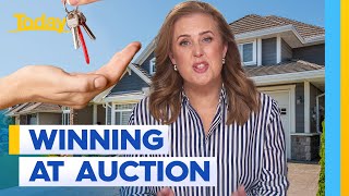 Tips for buying and selling homes in the auction room  Today Show Australia [upl. by Sigismund]