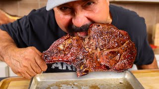 Tomahawk Steak – How to Reverse Sear and Grill PERFECTLY [upl. by Darum]