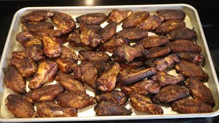 Smoked Chicken Wings On The Oklahoma Joes Highland [upl. by Cavanaugh985]