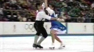 Duchesnay amp Duchesnay FRA  1992 Albertville Ice Dancing Original Dance [upl. by Llertnahs]