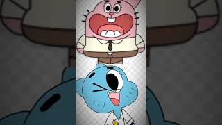 Gumball Watterson vs Anais Watterson and Nicole Watterson vs Richard Watterson edit capcut shorts [upl. by Nalorac856]