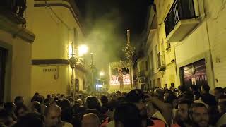 Virgen de la Hiniesta en calle Gerona Sevilla [upl. by Annaigroeg]