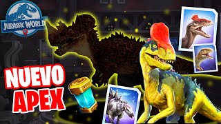 SKOONAMETRODON CATALIZADORES APEX  Actualización 33 Jurassic World Alive [upl. by Pembroke]