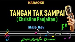 Tangan Tak Sampai Karaoke Christine Panjaitan Nada PriaCowok Male Key F Tembang Kenangan [upl. by Llenwahs150]