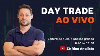 DAY TRADE AO VIVO  MINI ÍNDICE E MINI DÓLAR  10072023 ZÉ RICO ANALISTA  ANÁLISE TÉCNICA E FLUXO [upl. by Animehliw747]