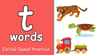 Letter t Phonics  Phonics Letter Sounds for Kids  Learning To Read [upl. by Coffeng]