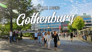 Lets walk around Gothenburg Sweden  Summer 2024 4K [upl. by Nirual662]