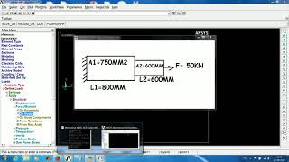 ANSYS PRODUCT LAUNCHER SIMPLE PROBLEM FOR BEGINNERS [upl. by Emrich]