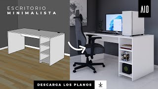 Guía para diseñar tu ESCRITORIO minimalista y consejos para tu setup [upl. by Phalan]