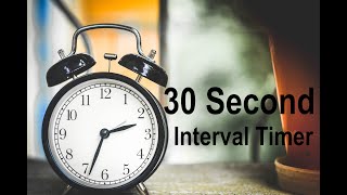 30 Second Interval Timer  Tabata 30 Music  TheMusic2Go [upl. by Nagud414]