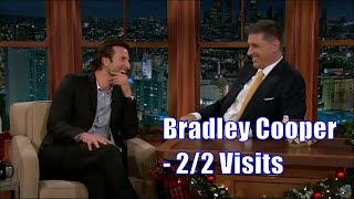 Bradley Cooper  quotIm A Big Fan Of This Showquot  22 Visits In Chronological Order [upl. by Ayor184]