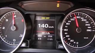 Audi A5 20 TDI 190ps 0170 acceleration [upl. by Akelahs]