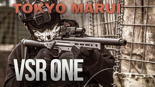 The BEST AIRSOFT CQB SNIPER  Tokyo Marui VSR ONE  Battle Stations Snetterton [upl. by Leirad548]