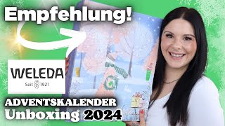 Empfehlung 💚 WELEDA Adventskalender 2024 Inhalt [upl. by Tila]