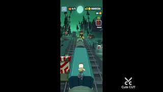 playing subway surfers pt 1 [upl. by Nnahaid]