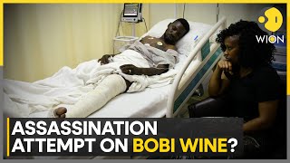 Ugandan opposition leader Bobi Wine shot in leg by security officials  Latest English News  WION [upl. by Kin]