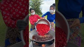 How to cook chili sauce recipe shortvideo shorts food recipe cooking [upl. by Adnert]