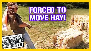 Teens Forced to Move Hay for Swearing😱  Worlds Strictest Parents [upl. by Beetner]