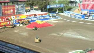 Monster Jam   World Finals 2009  Saturday Monster Truck Track Timelapse [upl. by Leonardo466]