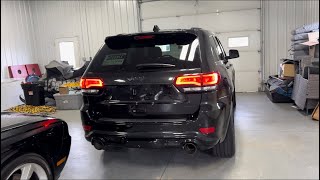 Jeep Grand Cherokee SRT MBRP Armor Lite Exhaust Review [upl. by Llertnor111]