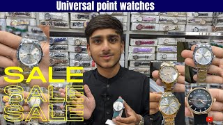 Universal point watches by 1 get 1 free deal  new stock update  bolten market karachi [upl. by Treborsemaj133]