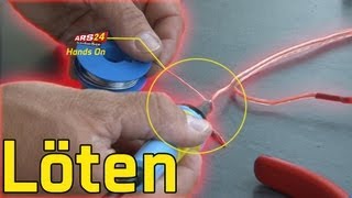 Löten hands on  TUTORIAL  ARS24 [upl. by Elletsirk]