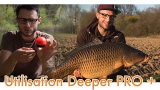 Utilisation Deeper Pro  Pêche à la carpe [upl. by Neeka]