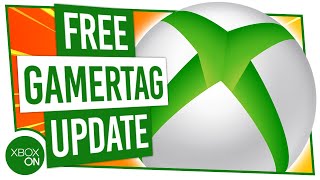 How To Change Your Xbox Gamertag FOR FREE  Brand New Gamertag Update [upl. by Ahsekin]